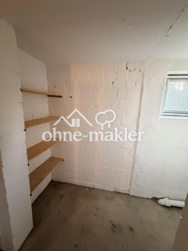 Kellerraum, frisch gestrichen