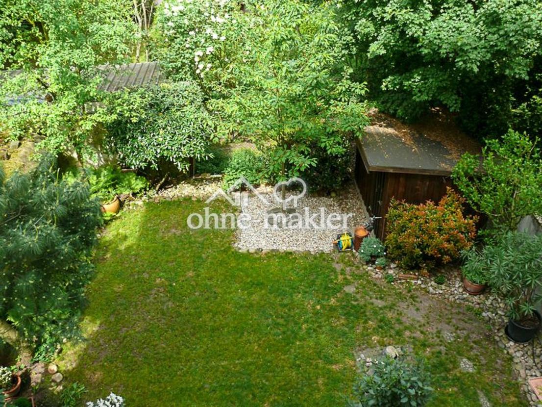 Blick auf den Garten