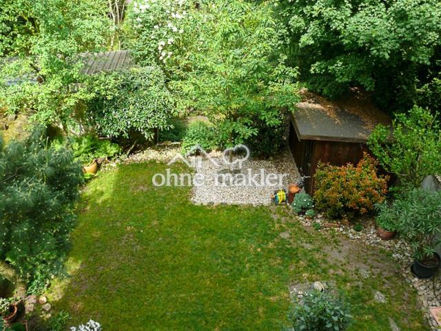 Blick auf den Garten