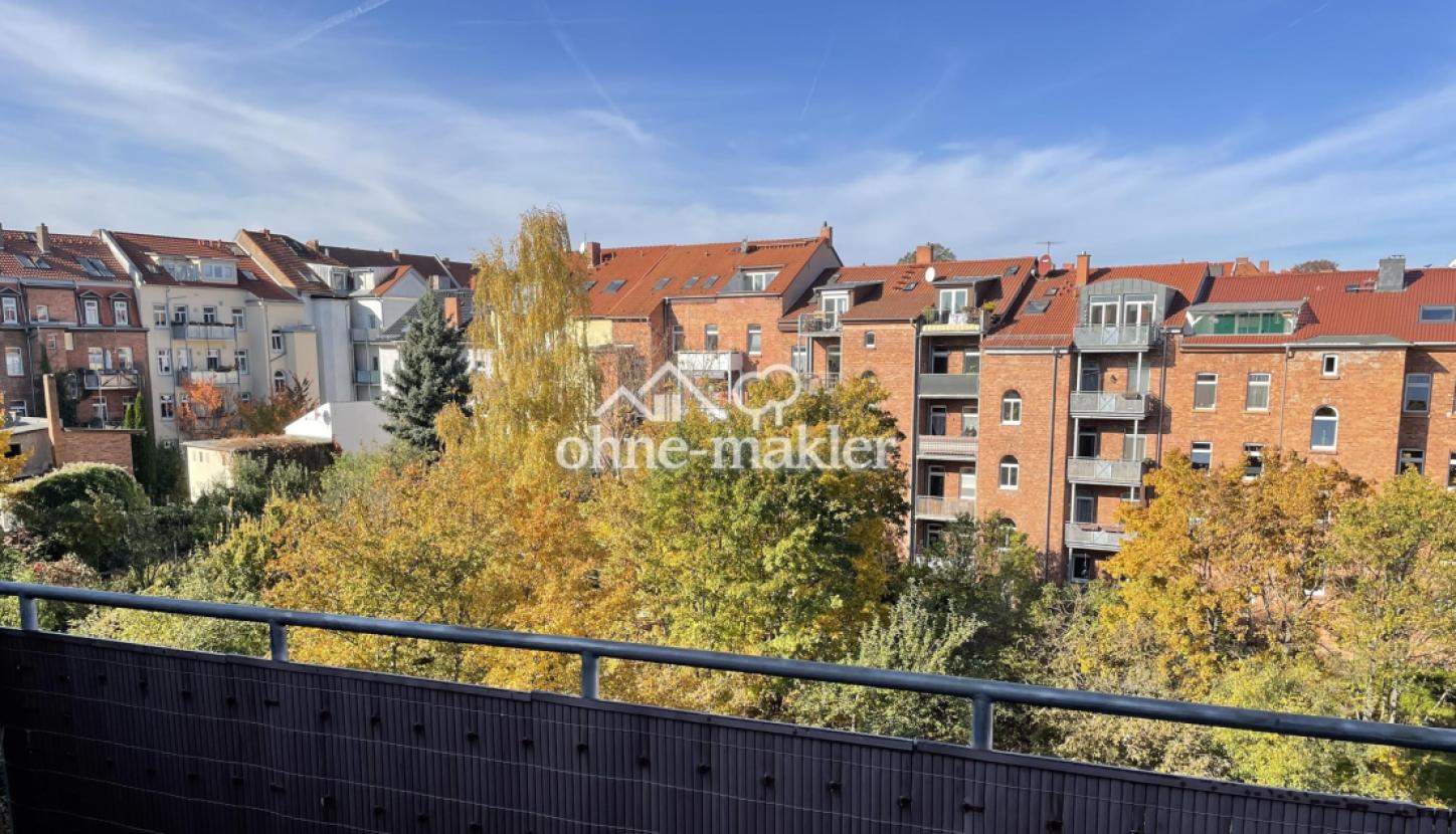 Toller Ausblick, großer Balkon