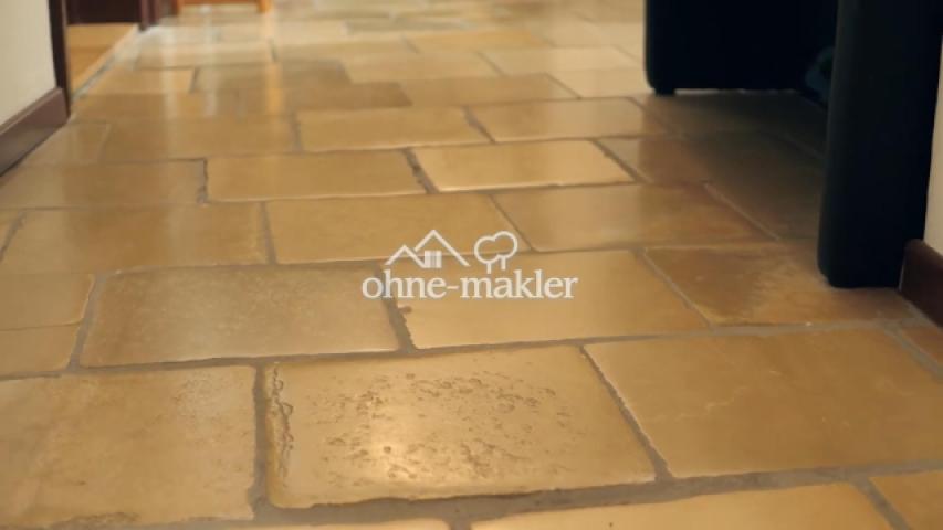 Originaler Steinfußboden 1596