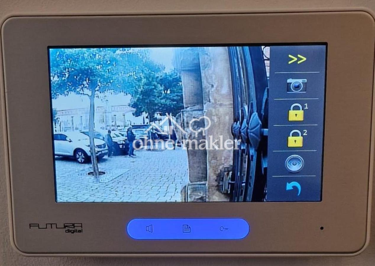 Display der Videoklingelanlage