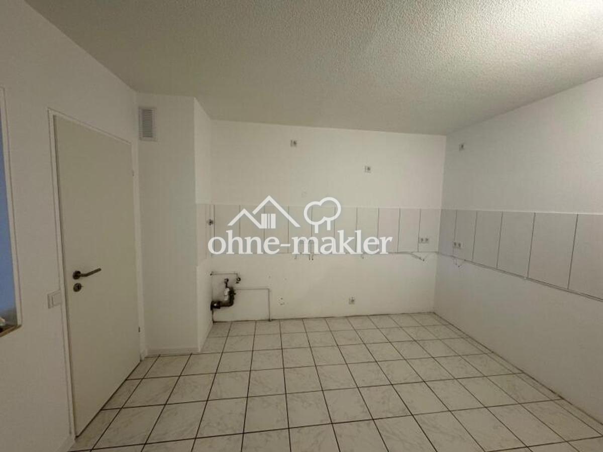 Küche mit Anschlüssen