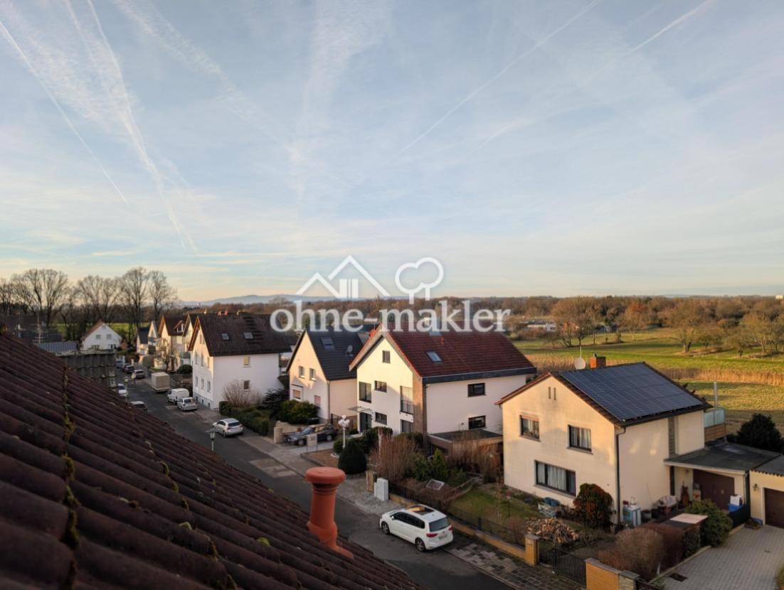 Blick aus Dachfenster