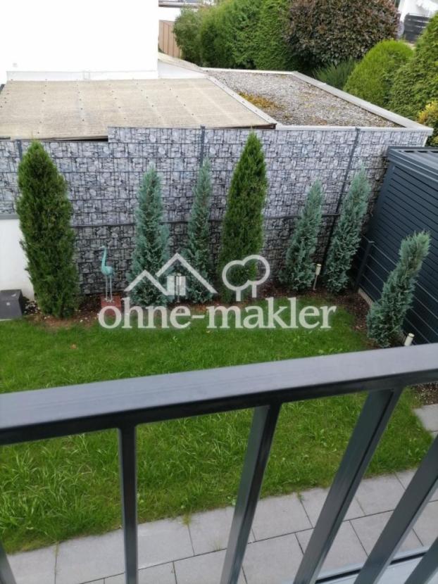 Ausblick 1.OG  zum Garten