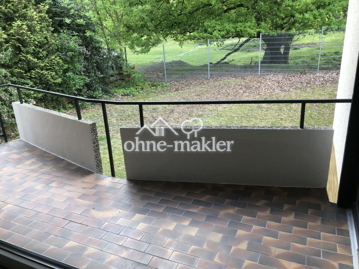 Balkon mit Blick in den Wildpa