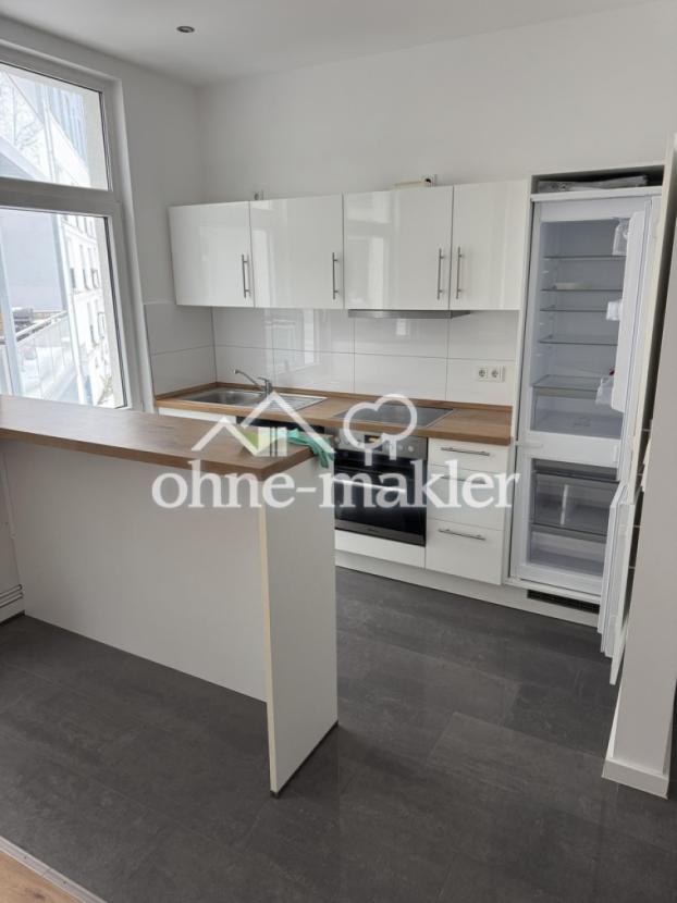 Einbauküche mit Tresen