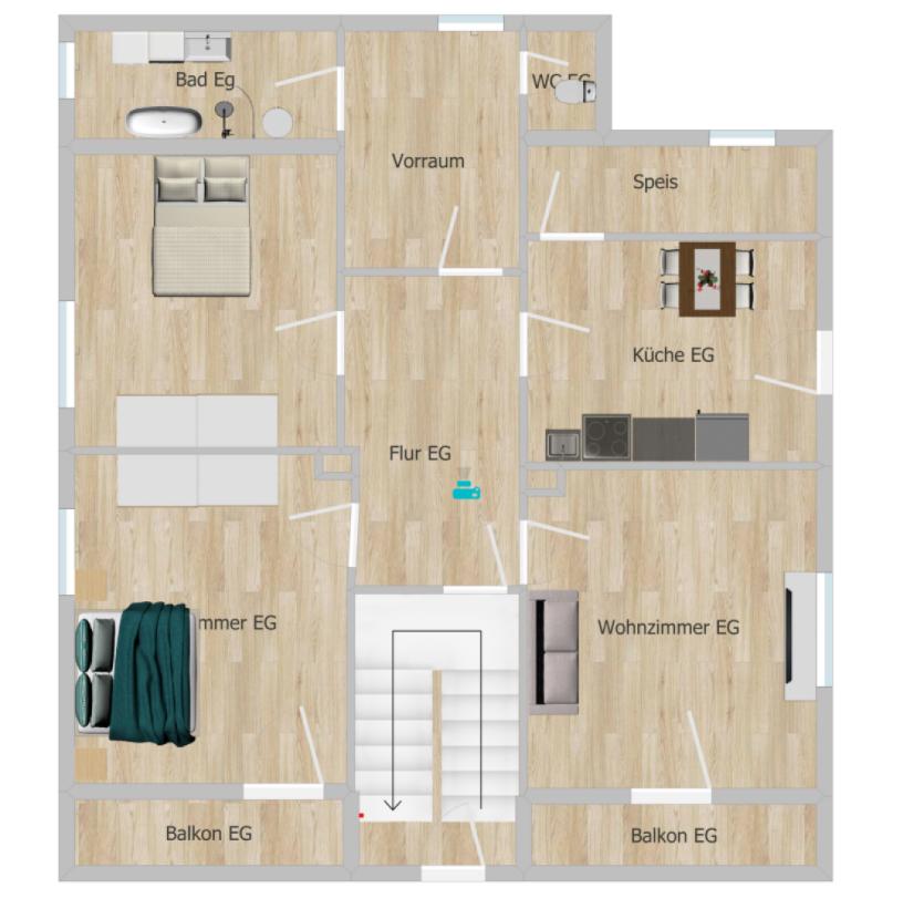 Grundriss Erdgeschoss