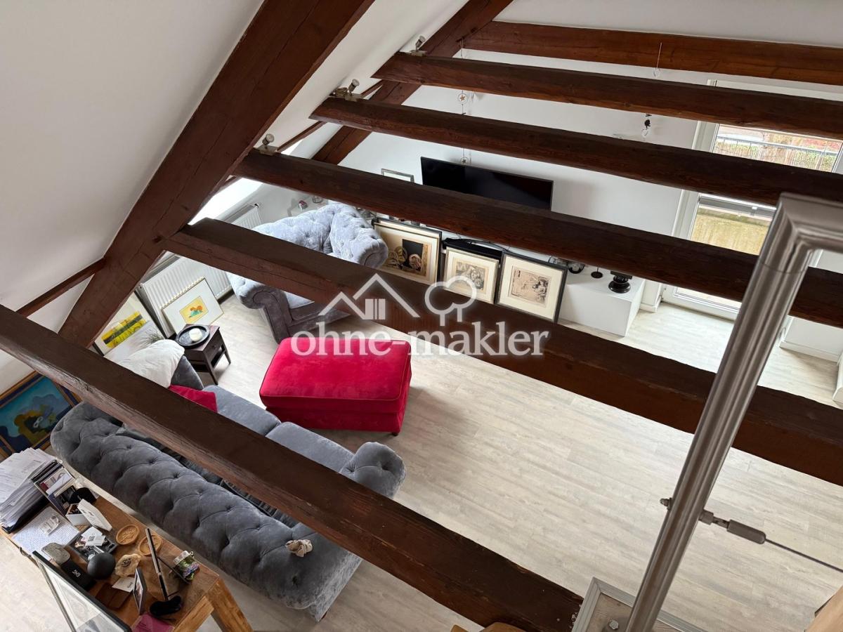 Wohnzimmerbereich von Oben