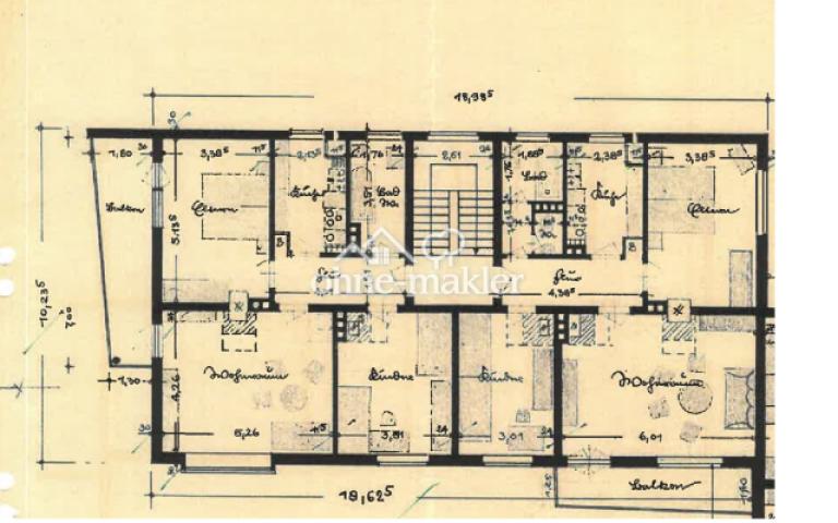 Grundriss 2. OG links & rechts