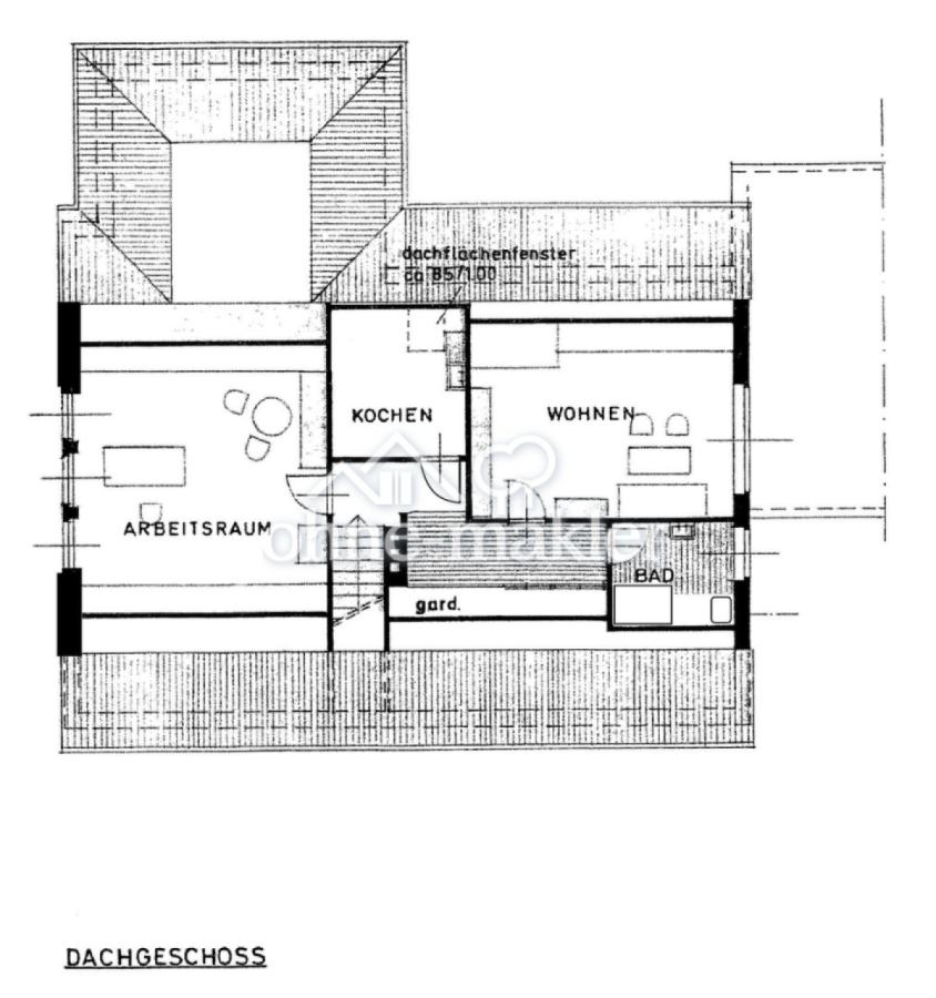 Einliegerwohnung-Dachgeschoss