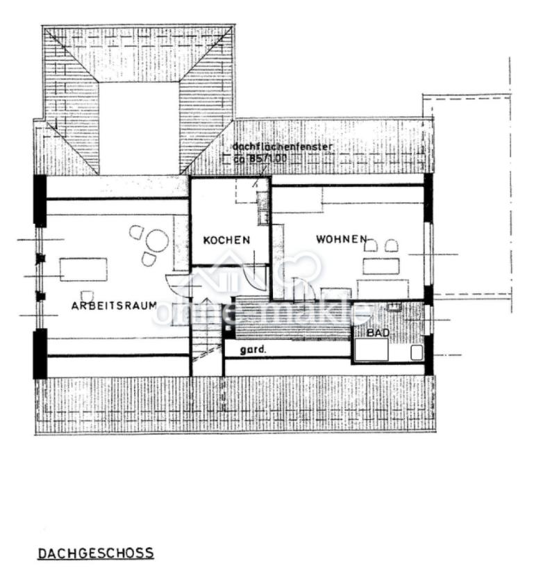Einliegerwohnung-Dachgeschoss