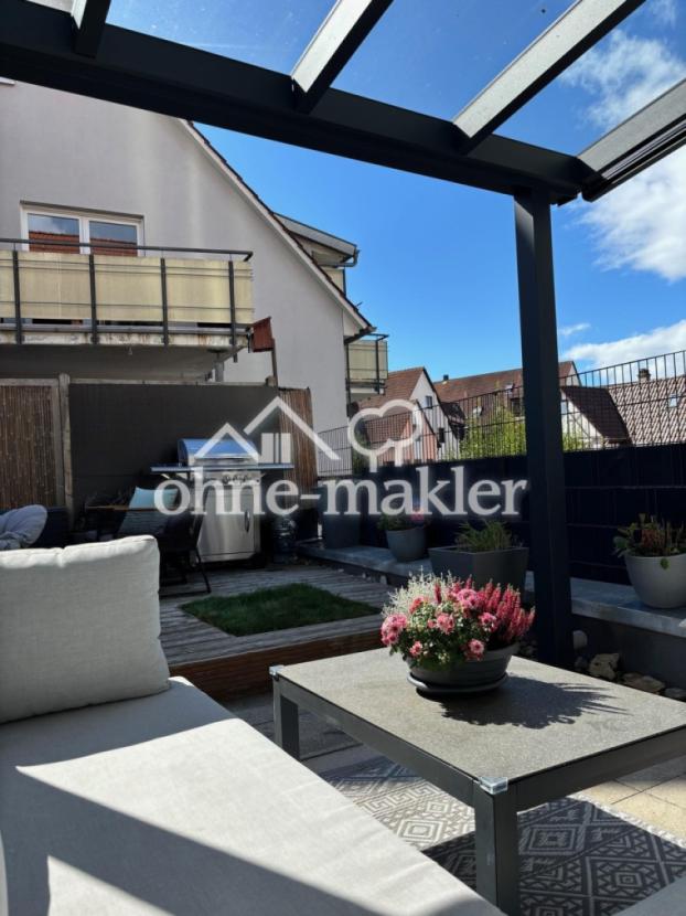 Blick von der Dachterrasse