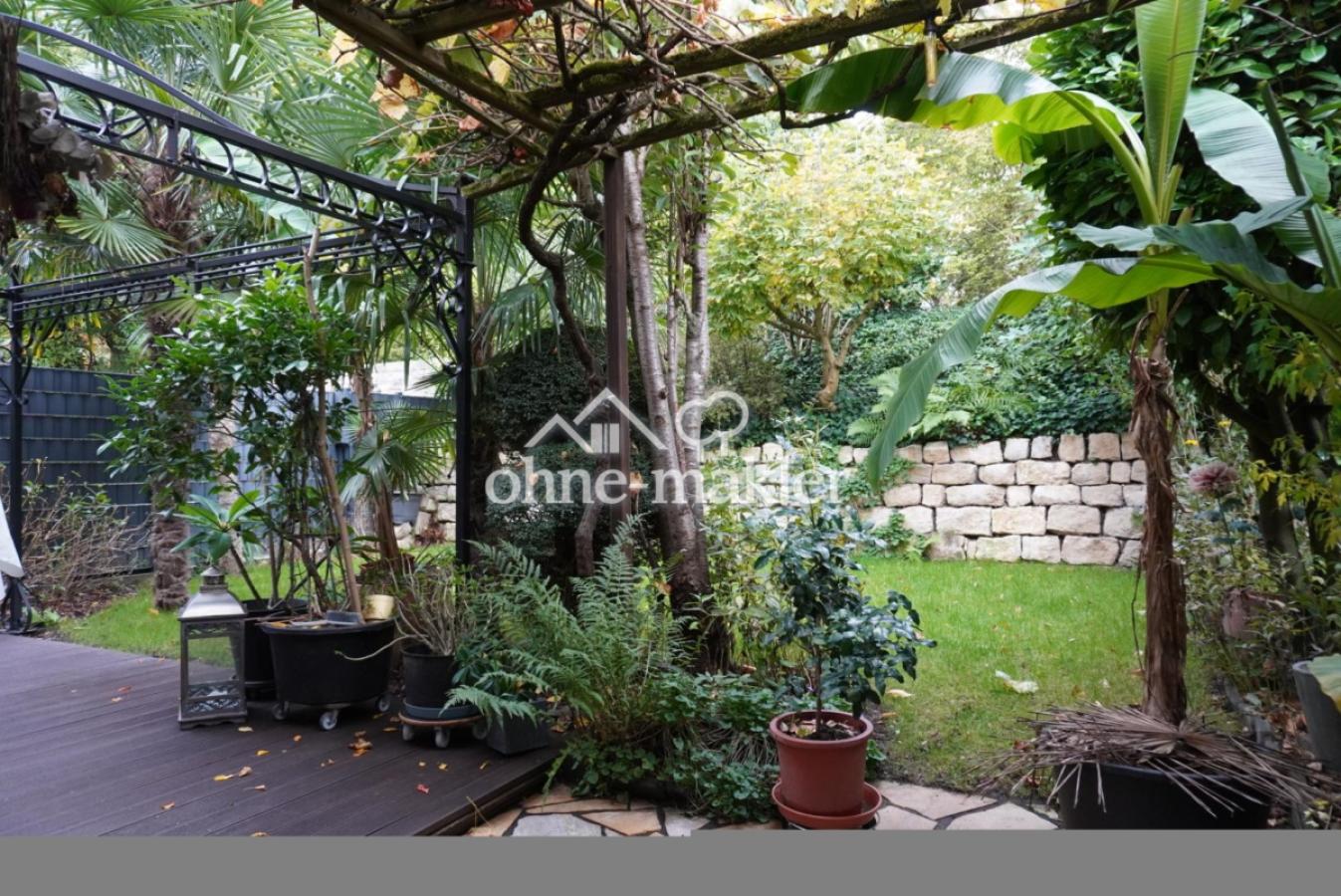 Ansicht in Richtung Garten