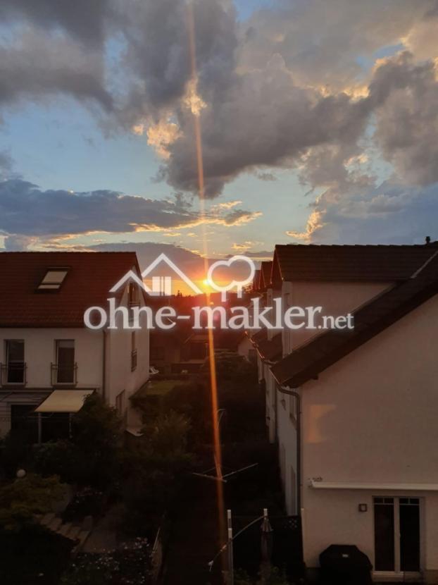 Sonnenuntergang Dachterrasse