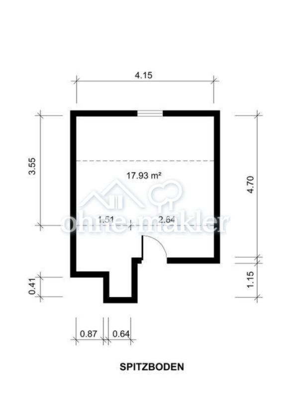 Dachgeschoss / Spitzboden