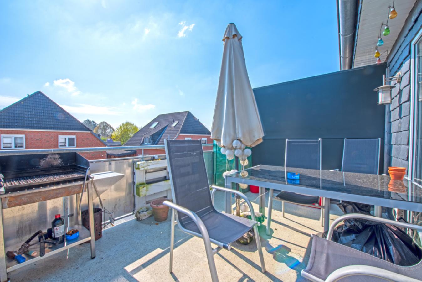 Balkon mit toller Aussicht!