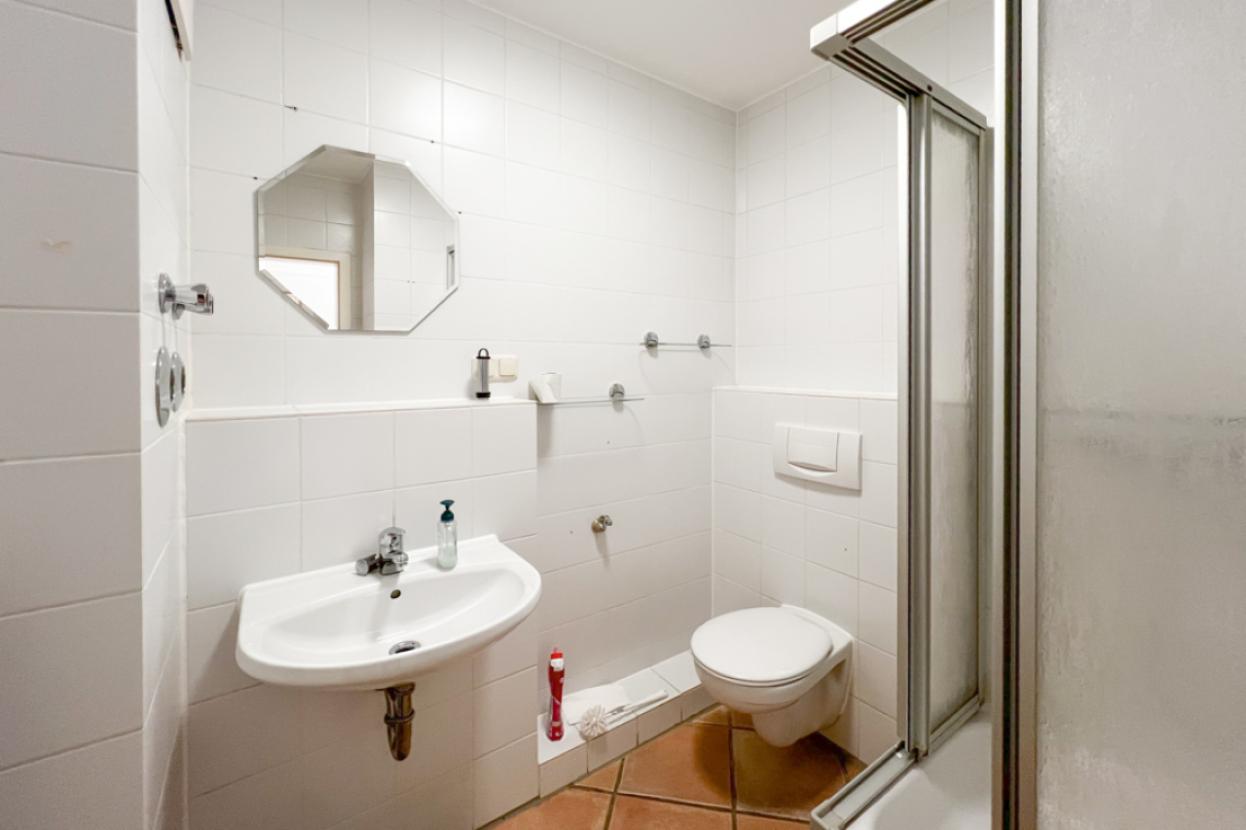 Innenliegendes Badezimmer