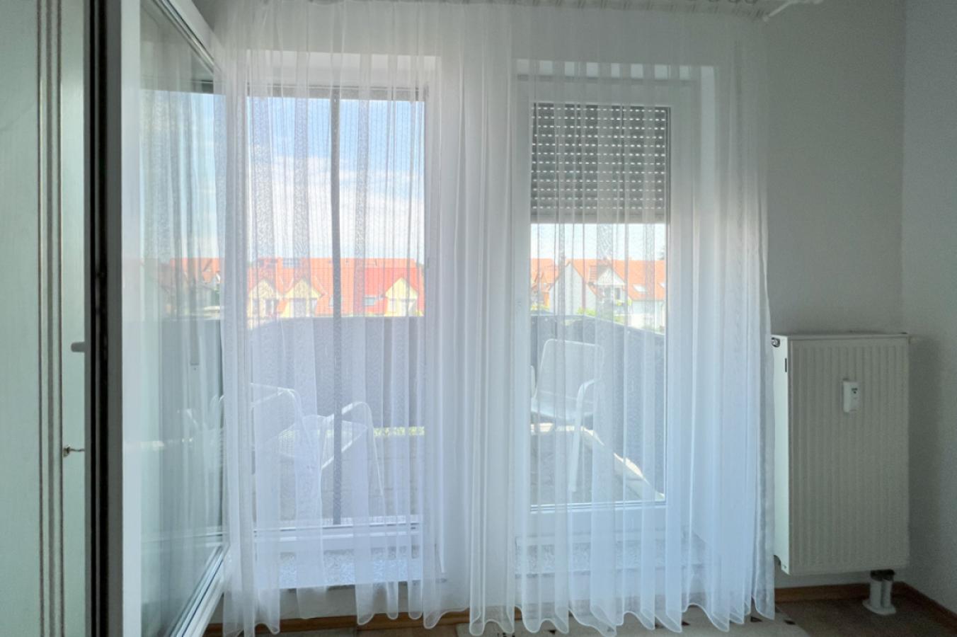 Balkontür am Schlafzimmer