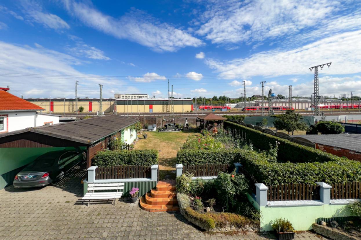 Traumlocation für Eisenbahnfans