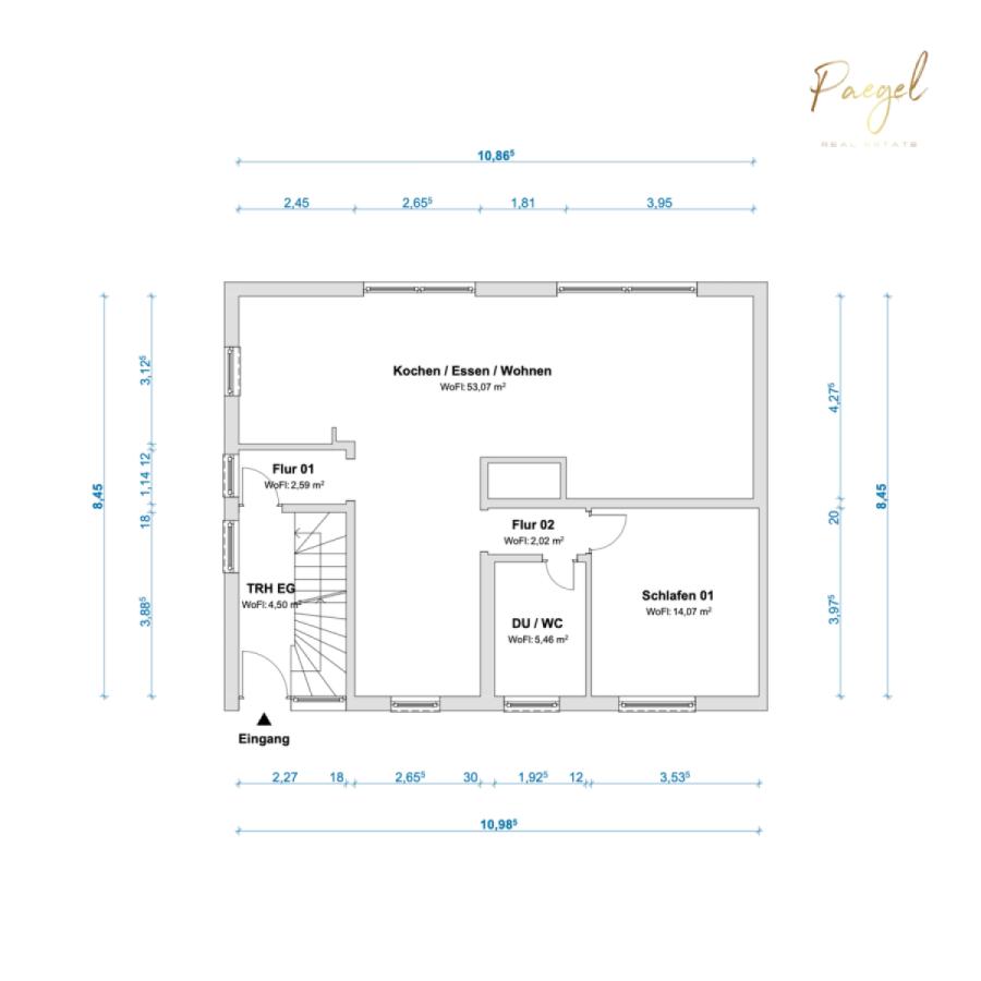 Grundriss - Erdgeschoss