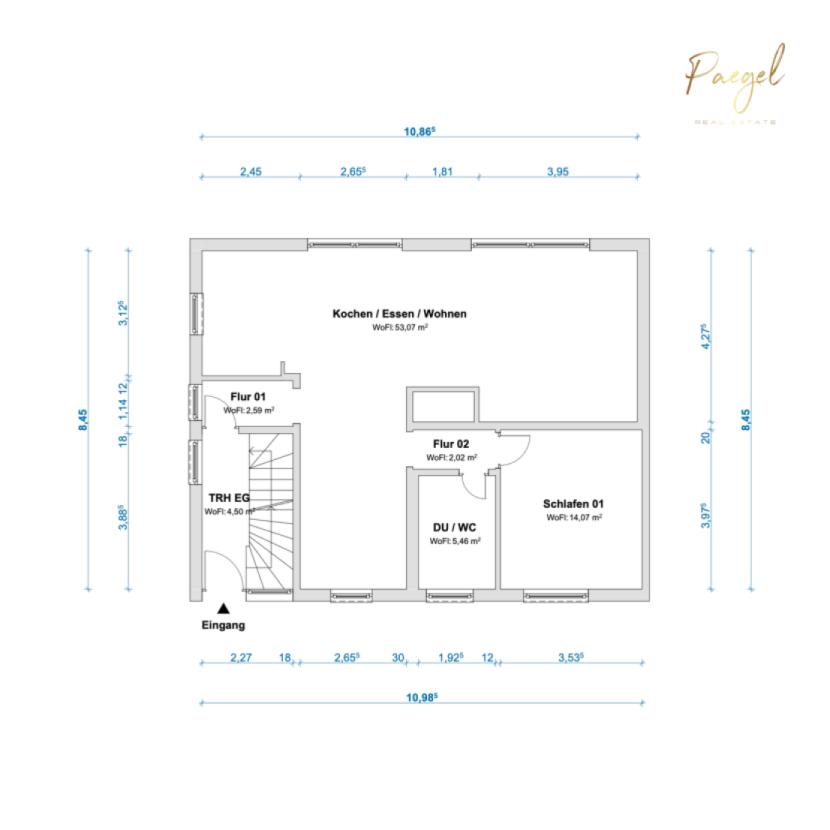 Grundriss - Erdgeschoss