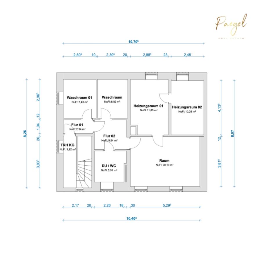 Grundriss - Kellergeschoss