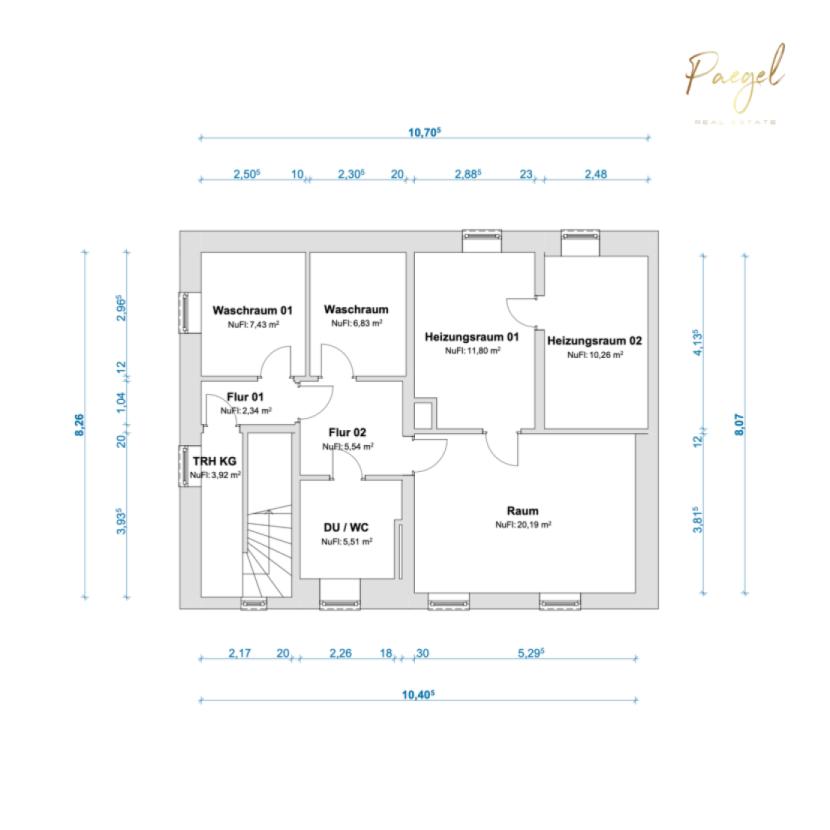 Grundriss - Kellergeschoss