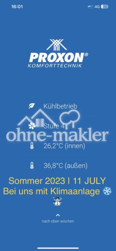 Klimaanlage im Sommer