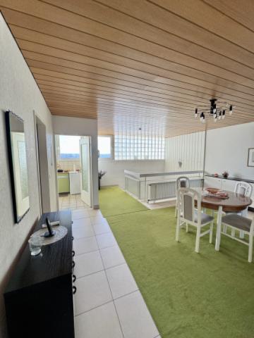 Blick ins Ess-/Wohnzimmer