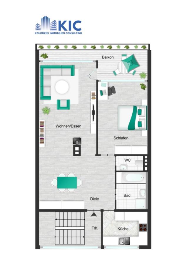 KIC Immobilien Grundriss