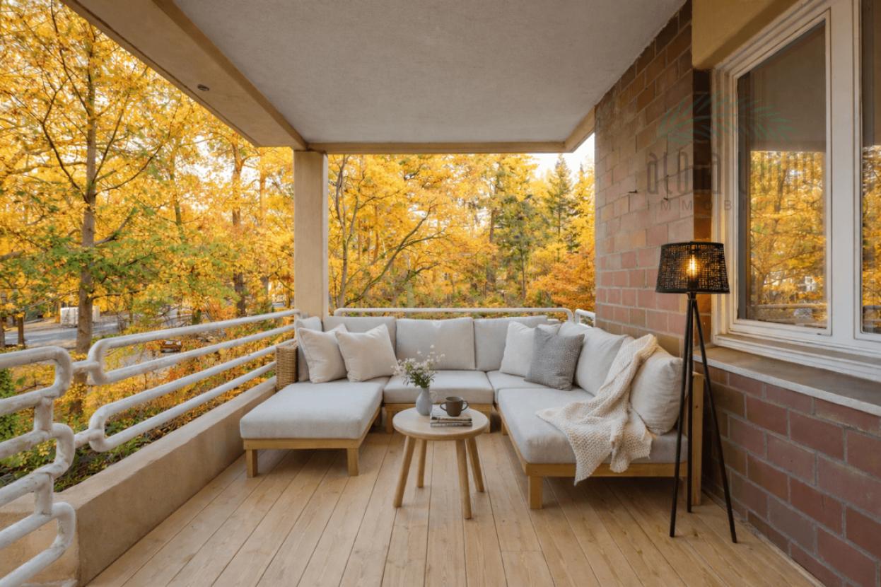 Visualisierung Balkon