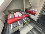 Schlafzimmer unterm Dach