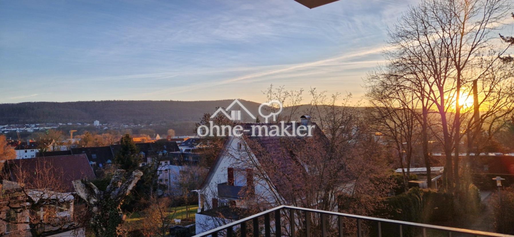 Sonnenuntergang Terasse