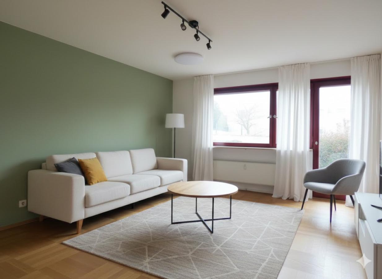 virtuell möbliert (KI-gestützt)