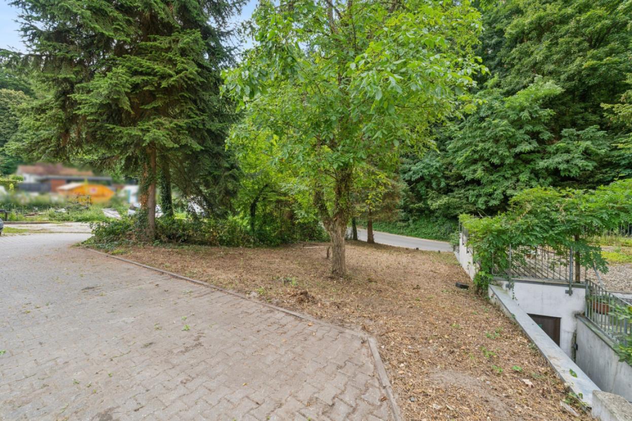 Grundstück vor dem Haus