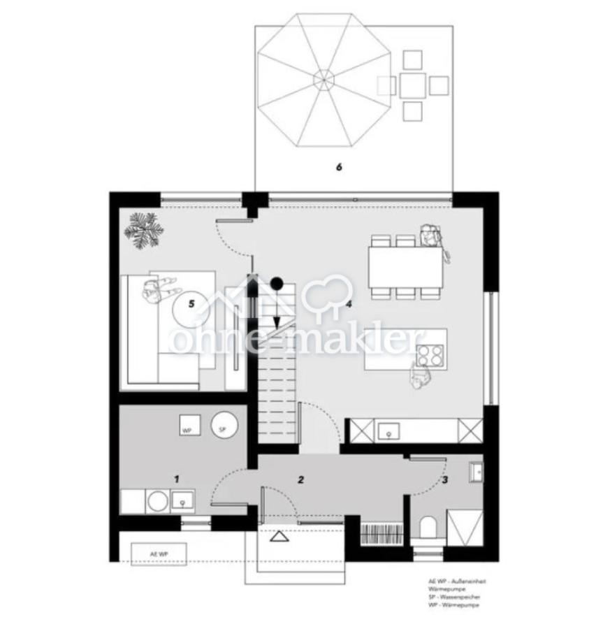 Grundriss - Erdgeschoss