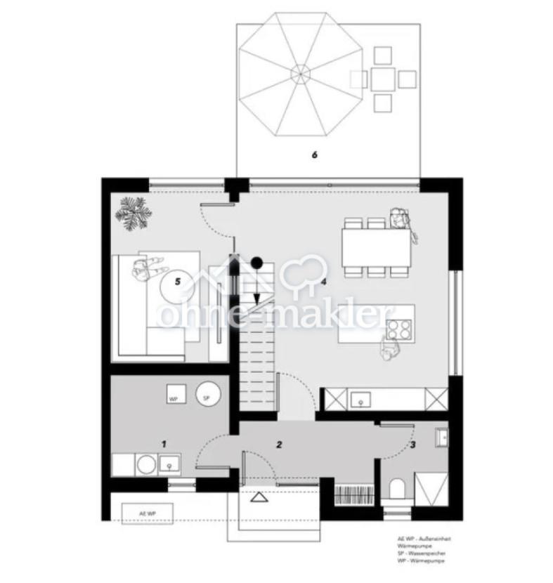 Grundriss - Erdgeschoss