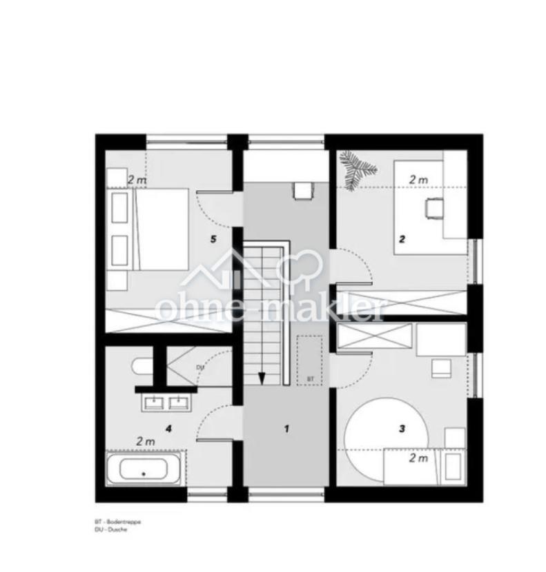 Grundriss - Obergeschoss