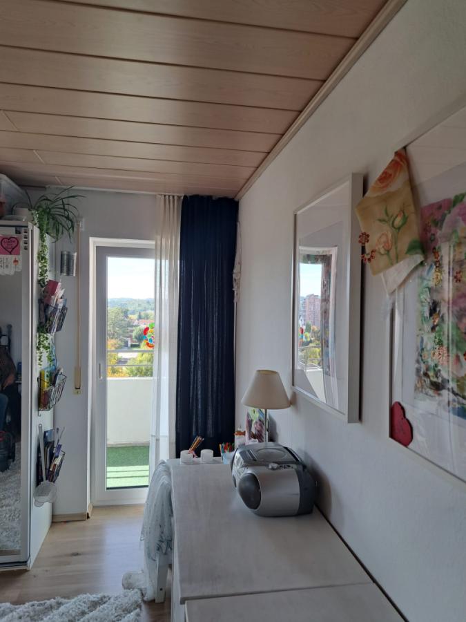 Schlafzimmer West-Ausblick