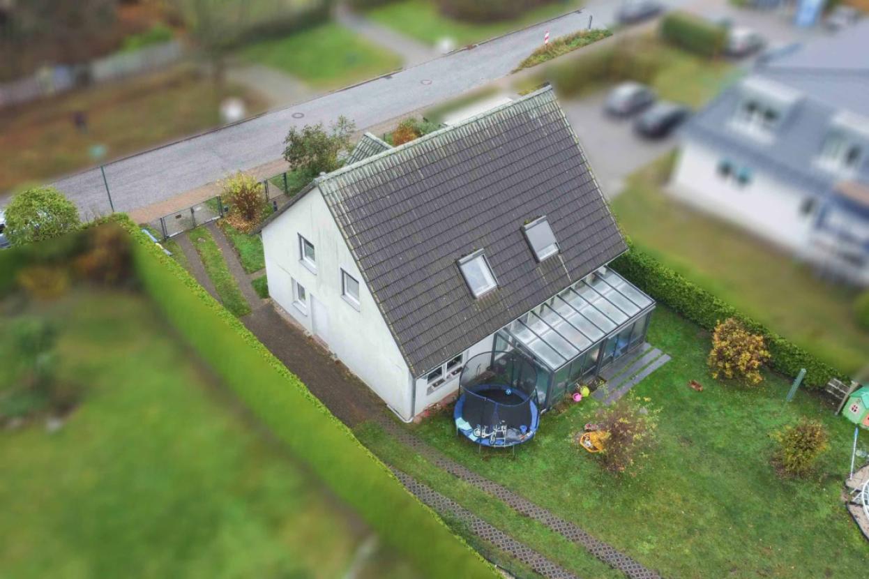 Luftbild Haus Rückseite