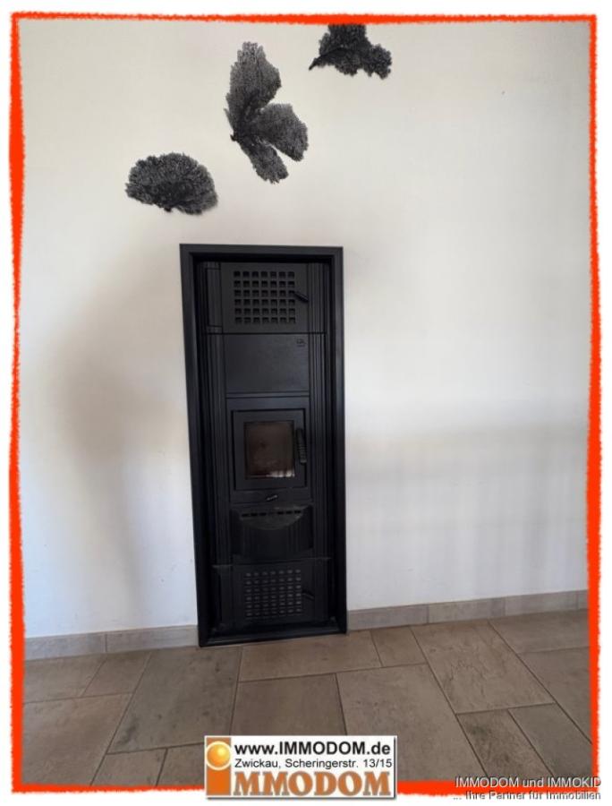 Feuerung für Kaminofen im 1.OG