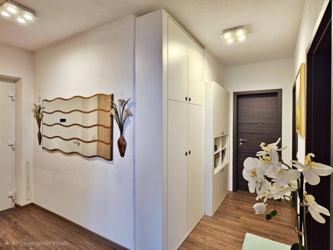 Wohnungsflur zum Bad/Schlafzimmer