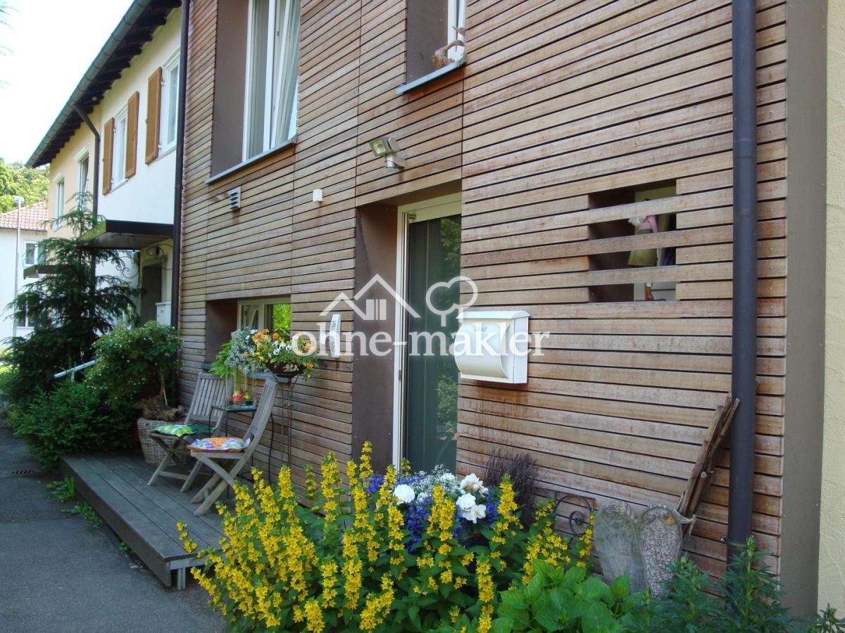 Holzfassade Nord Eingang