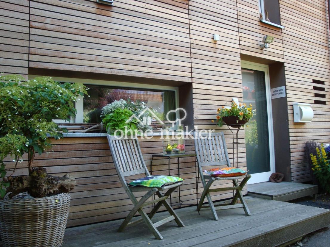 Nordterrasse Morgensonne