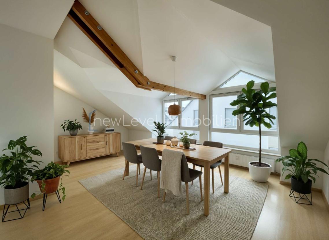 Essbereich mit Möbelvorschlag