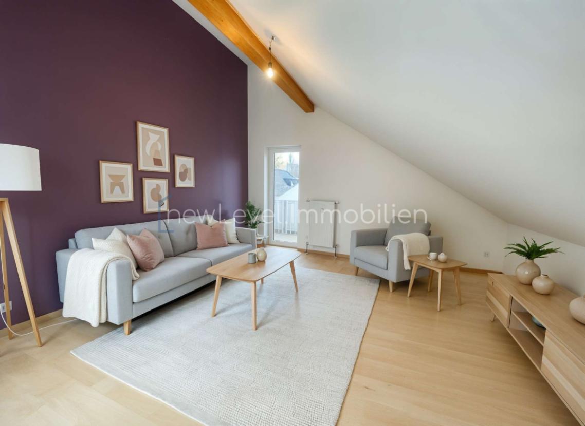 Wohnbereich mit Möbelvorschlag