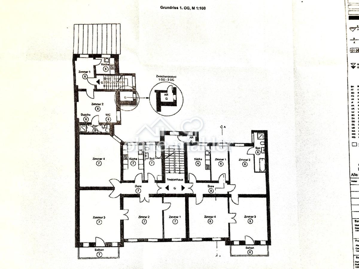 1. OG, 130 qm Wfl.,  Nr. 7