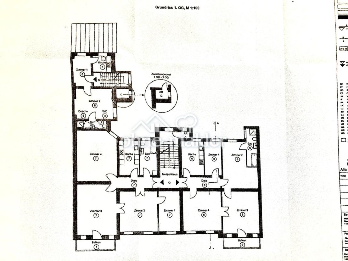 1. OG, 130 qm Wfl.,  Nr. 7