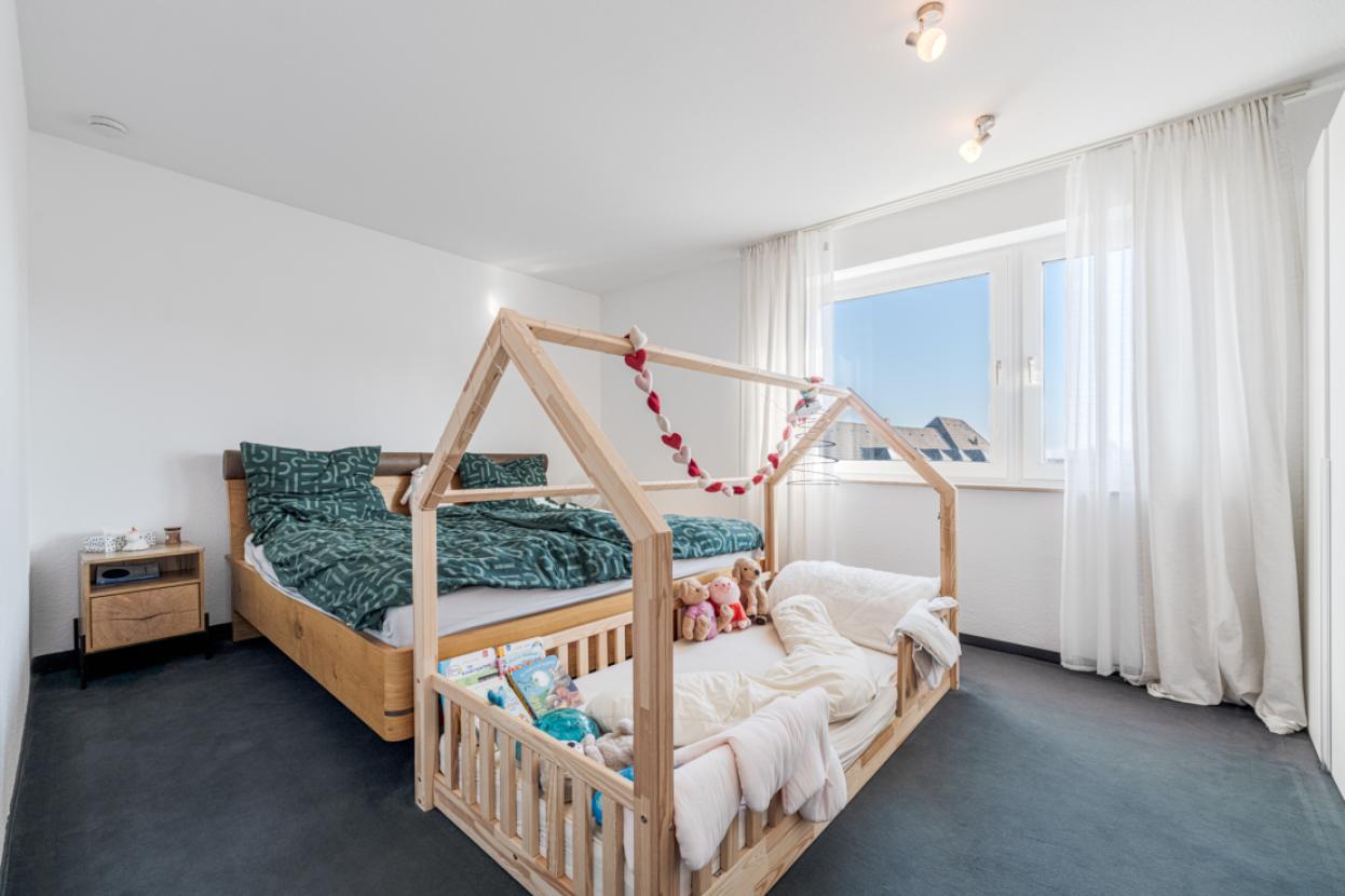 Ansicht Schlafzimmer